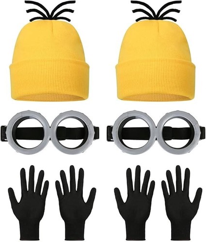 6 pcs Halloween Costume Accessories Adult Goggles Gloves Funny Costume Cosplay - Picture 11 of 24