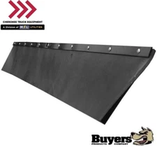 Buyers Products 1309090, SAM Belted Rubber Snow Deflector 3/8 X 7 X 90"