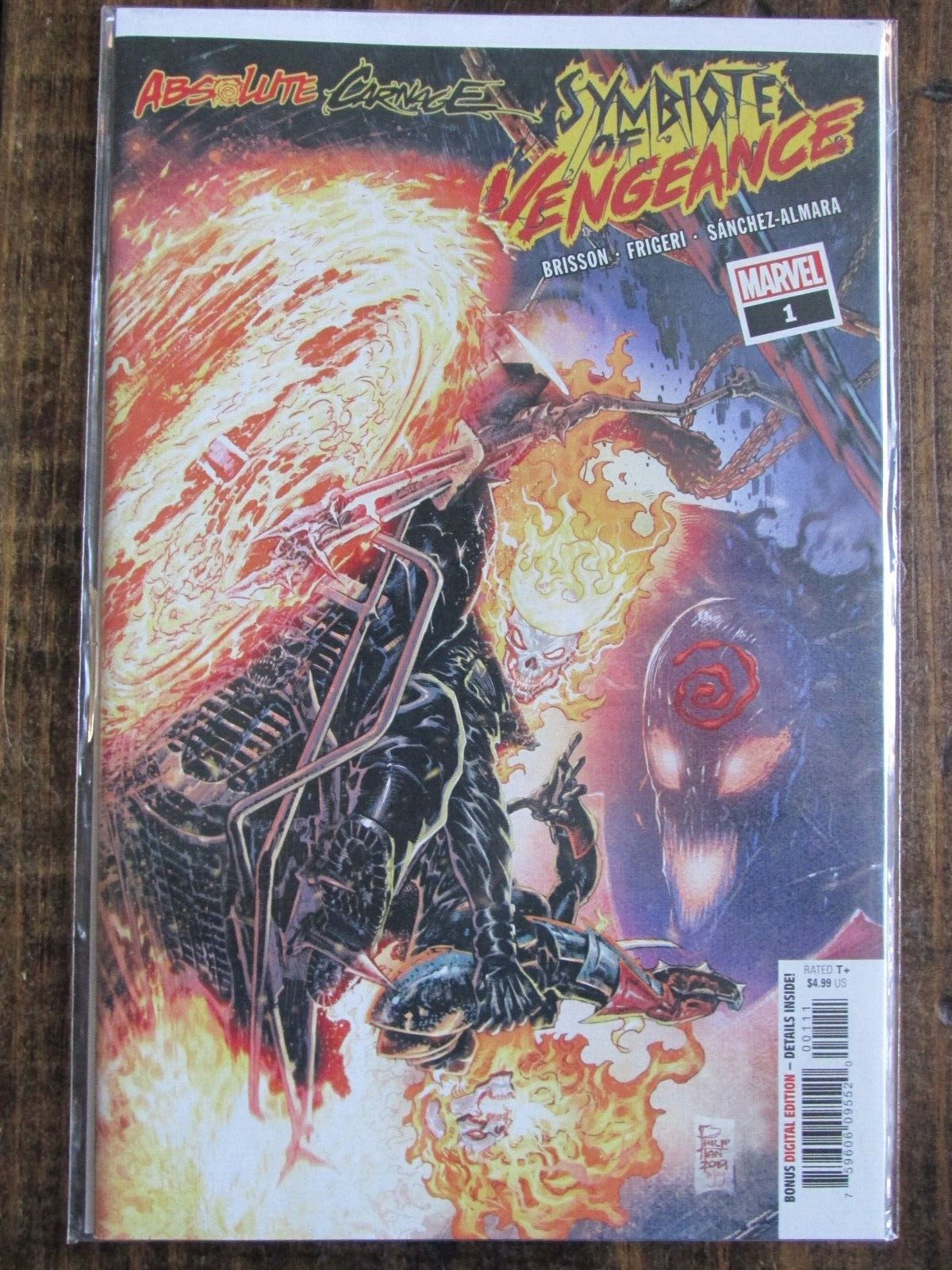 Marvel 2019 ABSOLUTE CARNAGE SYMBIOTE VENGEANCE Comic Book Issue # 1 A Cover 1A