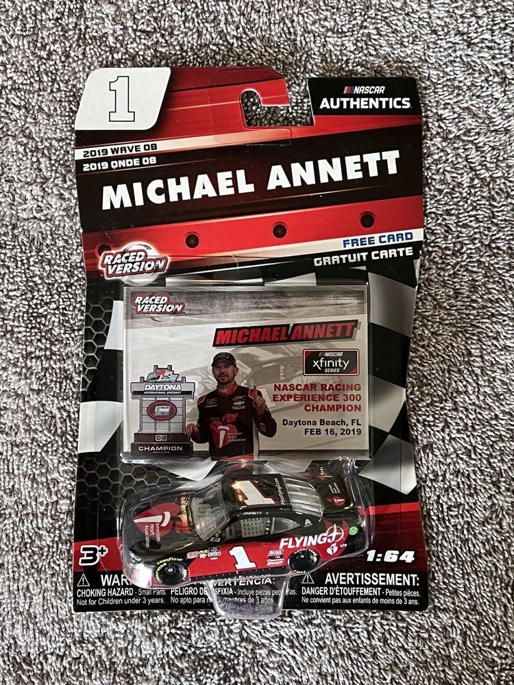 Michael Annett 2019 #1 Daytona Win Nascar Authentics 1:64