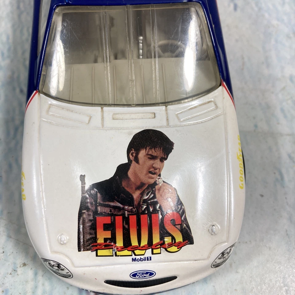 Vintage Hasbro Rusty Wallace NASCAR 1998 Elvis Racecar 1:24 Scale Ford Taurus - Image 3 of 4