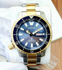 Citizen Promaster Automatic Sapphire Crystal Blue Dial Diver's Watch NY0154-51L