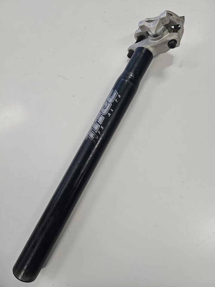 Tija de sillín de bicicleta de carretera TITEC MTB 31,6 mm x 320 mm (sin cortar) venta barata Foto 3 de 4