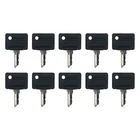 (10) Ignition Key For Crown Forklift Walkie Wave PE3000 - 107151-001, 089216-001