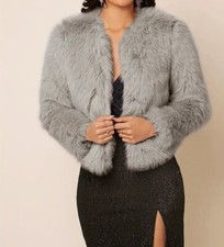 Manteau Fausse Fourrure Femme