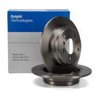 Delphi Bremsscheiben Satz FüR BMW 5Er E39 520I 523I 525I 520D 525D/Td/Tds Hinten