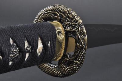 ''Ryūjin no Kiba''   The Dragon God's Fang, Power Forged in Flame Samurai Katana