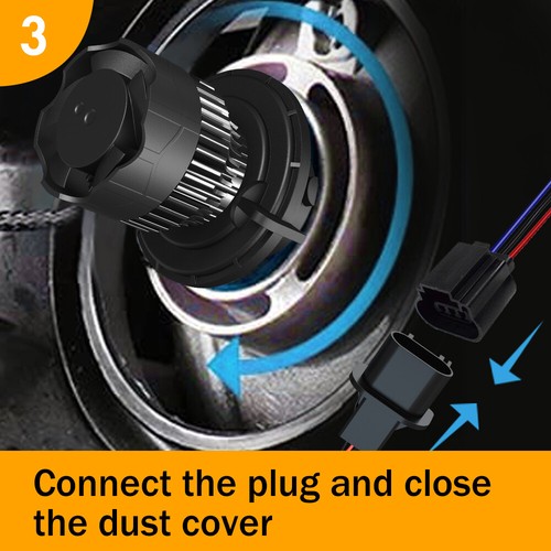 For Chevy Cruze 2011-2015 LED Headlight High Low Beam Fog Light Combo 4x Bulb M8 - Picture 11 of 16