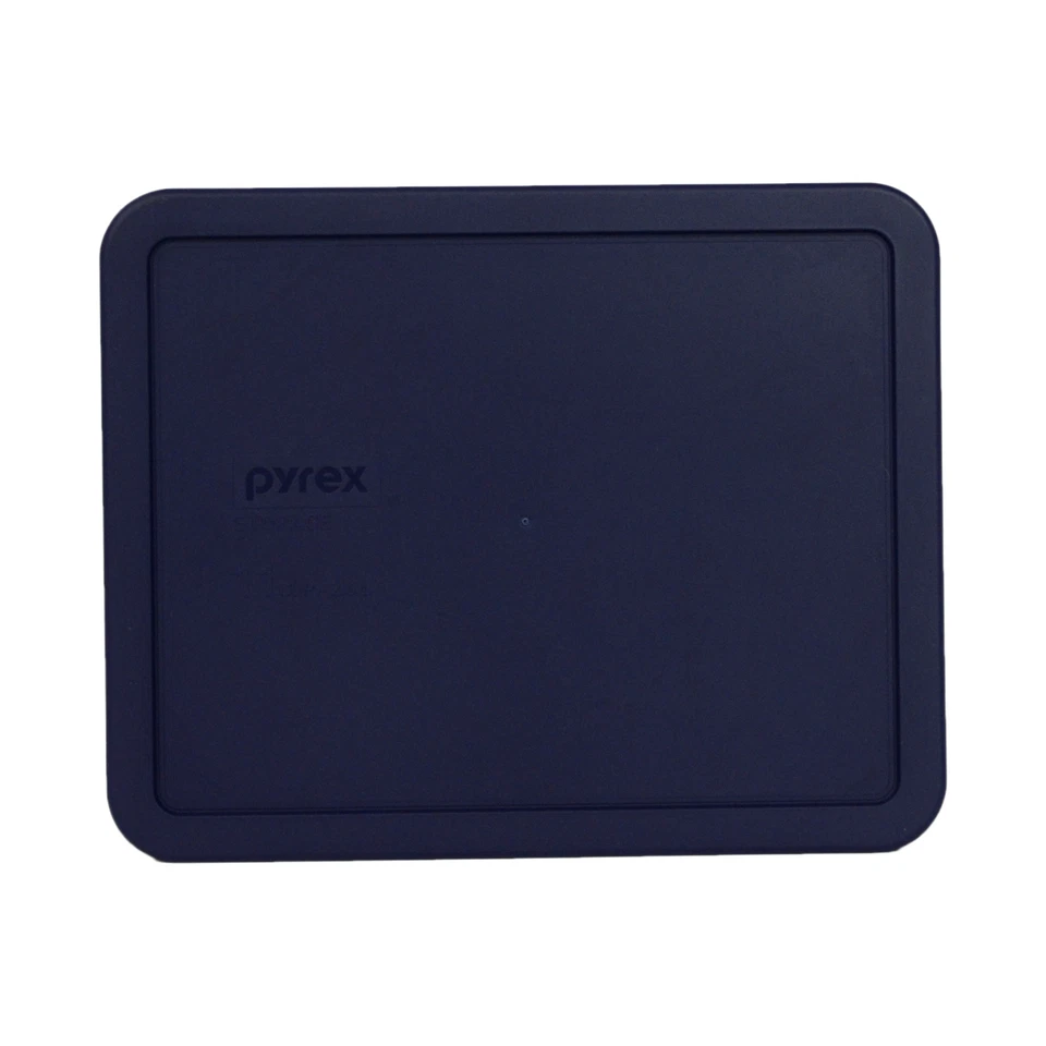 Pyrex 7212-PC Blue Rectangle Plastic Storage Replacement Lid Cover
