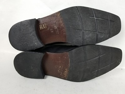Giancarlo Nori Men Dress Lace Up Black Leather oxford Shoes  display picture 3