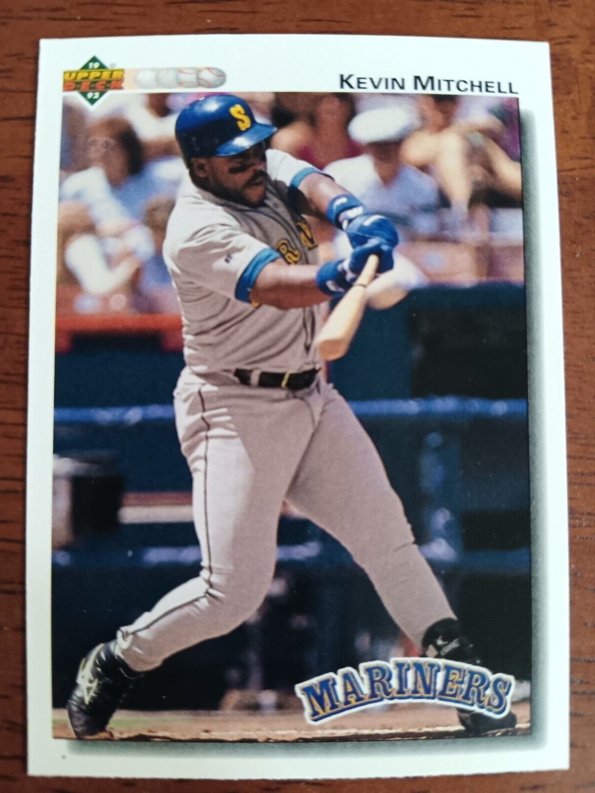 KEVIN MITCHELL SEATTLE MARINERS 1992 UPPER DECK BASEBALL CARD #735 | eBay