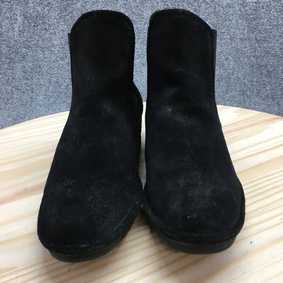 Fly London Botas Mujer 42 Phil Chelsea Negras Pull On Informal Cuña P500426032 Foto 4 de 4