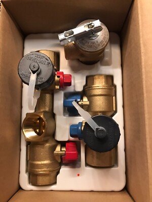 Rinnai 3/4'' Tankless Water Heater Isolation Valve Kit MIVK-T-LW PRV Hot Cold