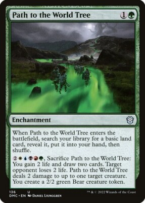 NM Path to the World Tree, MTG, Dominaria United, Magic the Gathering, 136