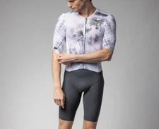 Ale Cycling S/S Skinsuits PR-E Mirro| Men- White|BRAND NEW