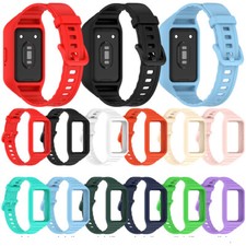 Replacement TPU Watch Band Strap with Protective Bumper Case for Galaxy Fit 3