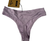 Woolly Women  s 95 Merino Wool Thong, Color- Lilac, XX-Large