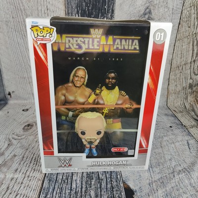 Funko Pop! WWE Covers Hulk Hogan And Mr T Target  #1 #2 Wrestle Mania 80s LOT