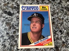 1988 Topps Revco Mark McGwire #17 A’s Cardinals exmt