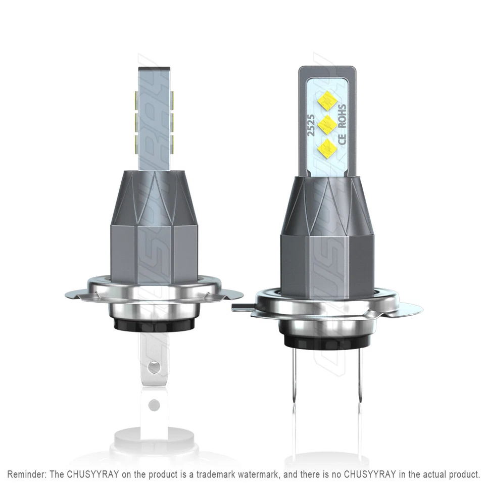 Faro LED H7 bombillas para Kawasaki ZX636 Ninja ZX-6R 2005-2006 2009-2015 ZX6R Foto 2 de 4