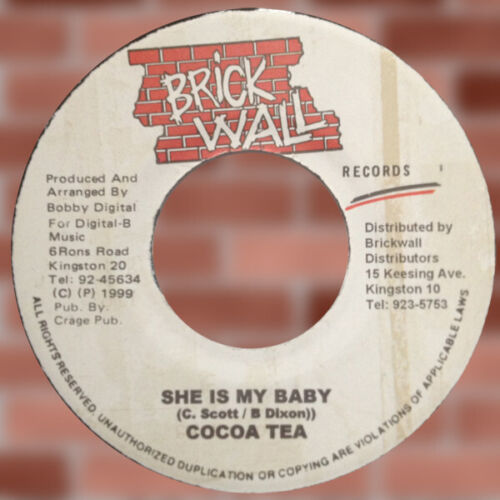 Cocoa Tea - She Is My Baby (7") - Picture 1 of 1