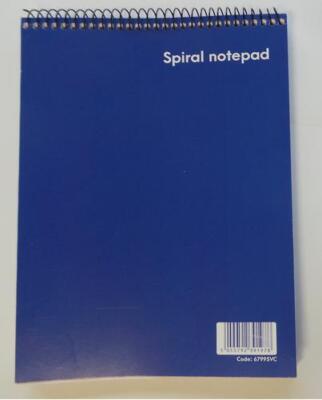 Valuex A5 drahtgebundener Karteneinband Reporter Kurzschrift Notizbuch liniert 200 Seiten x5