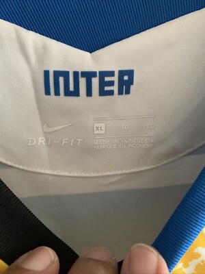 NIKE INTER インテル 21-22  US XXL 　セリエA 2021-22 Inter Milan Authentic Home Shirt - 6/10 - (XXL)