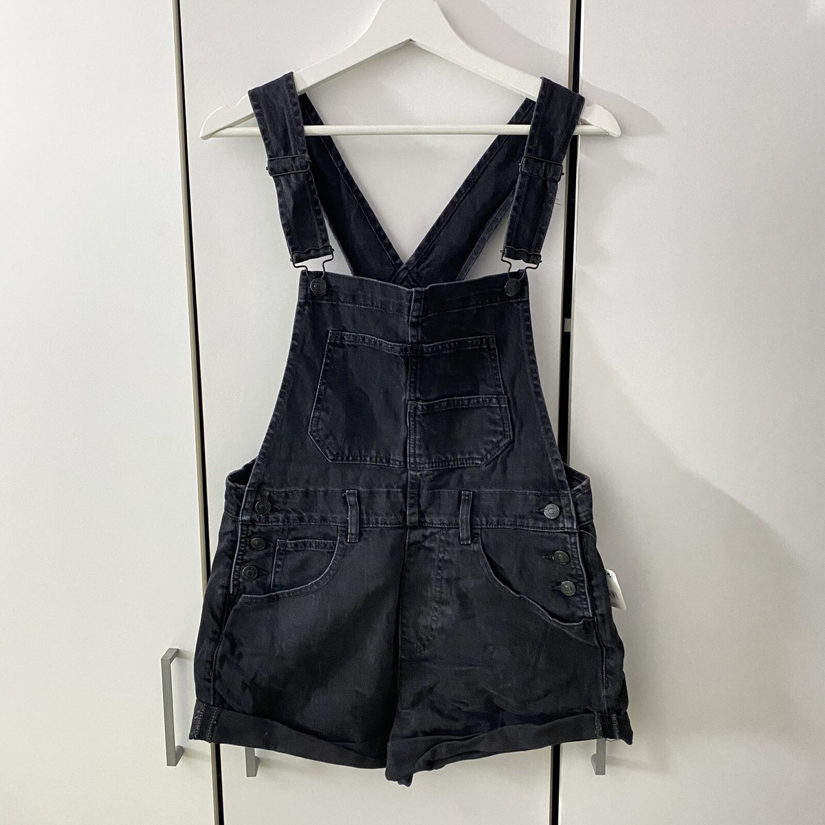 Free People Ziggy Denim Shortall Size XS Dungarees Casual Summer