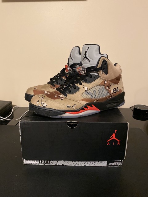 jordan 5 supreme camo for sale