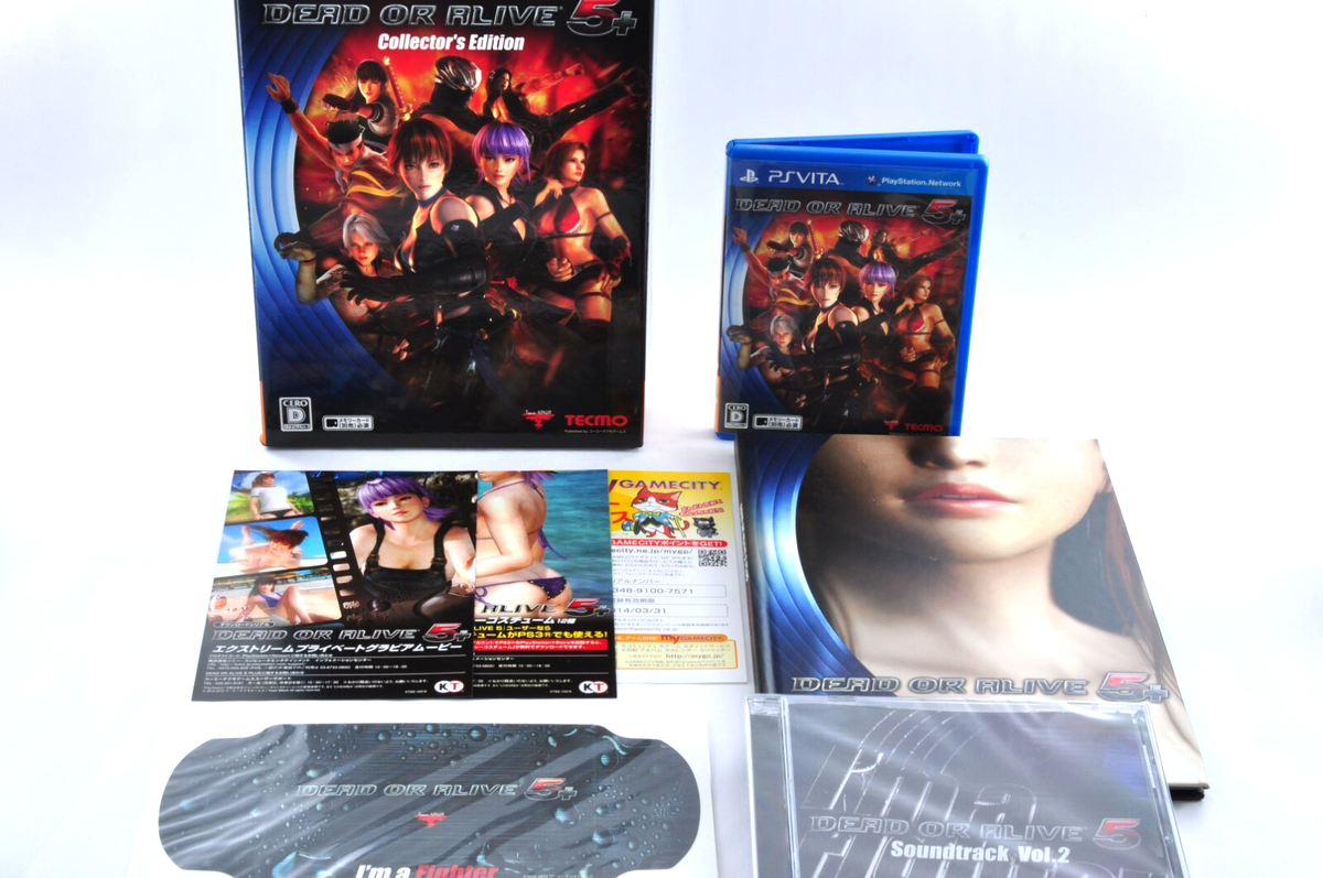 PS Vita Dead or Alive 5 Plus Collector's Edition KOEI | eBay