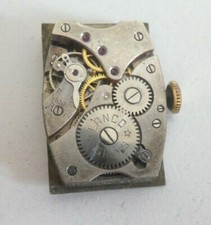 Orologio VINTAGE LANCO SWISS movimento 15 RUBIS per ricambi (X52)