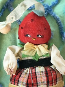 strawberry head doll