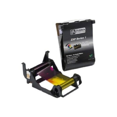 Zebra 800011-140 Load-N-Go Color Ribbon for ZXP Series 1 YMCKO - 100 ...