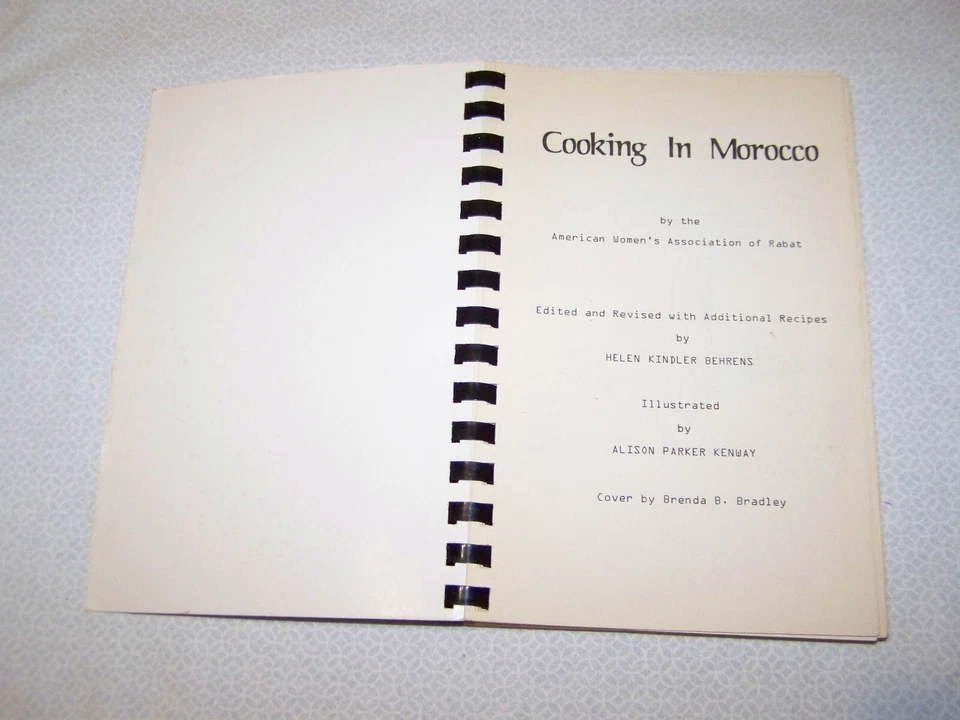 Cooking In Morocco by American Women's Association of Rabat 1979 - Image 2 of 4
