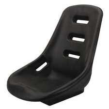 Empi 62-2400 Polyethylene Low Back Comfort Bucket Seat Black