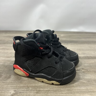 AIR JORDAN 6 VRetro Infrared 384667-060 Sz 4c Nike Air OG 2019