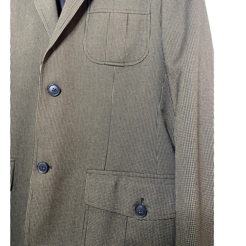 Perry Ellis brauner Hahnentritt Blazer Gr. 40R - Bild 5 von 11