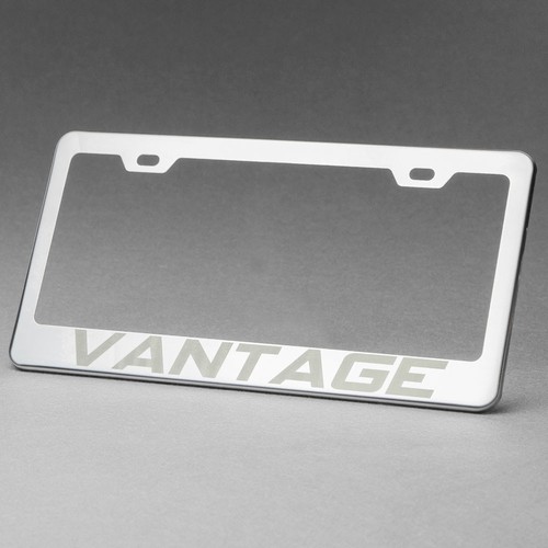 Marco de placa de acero inoxidable grabado con láser One Vantage cromado tapa de tornillo - Imagen 10 de 12
