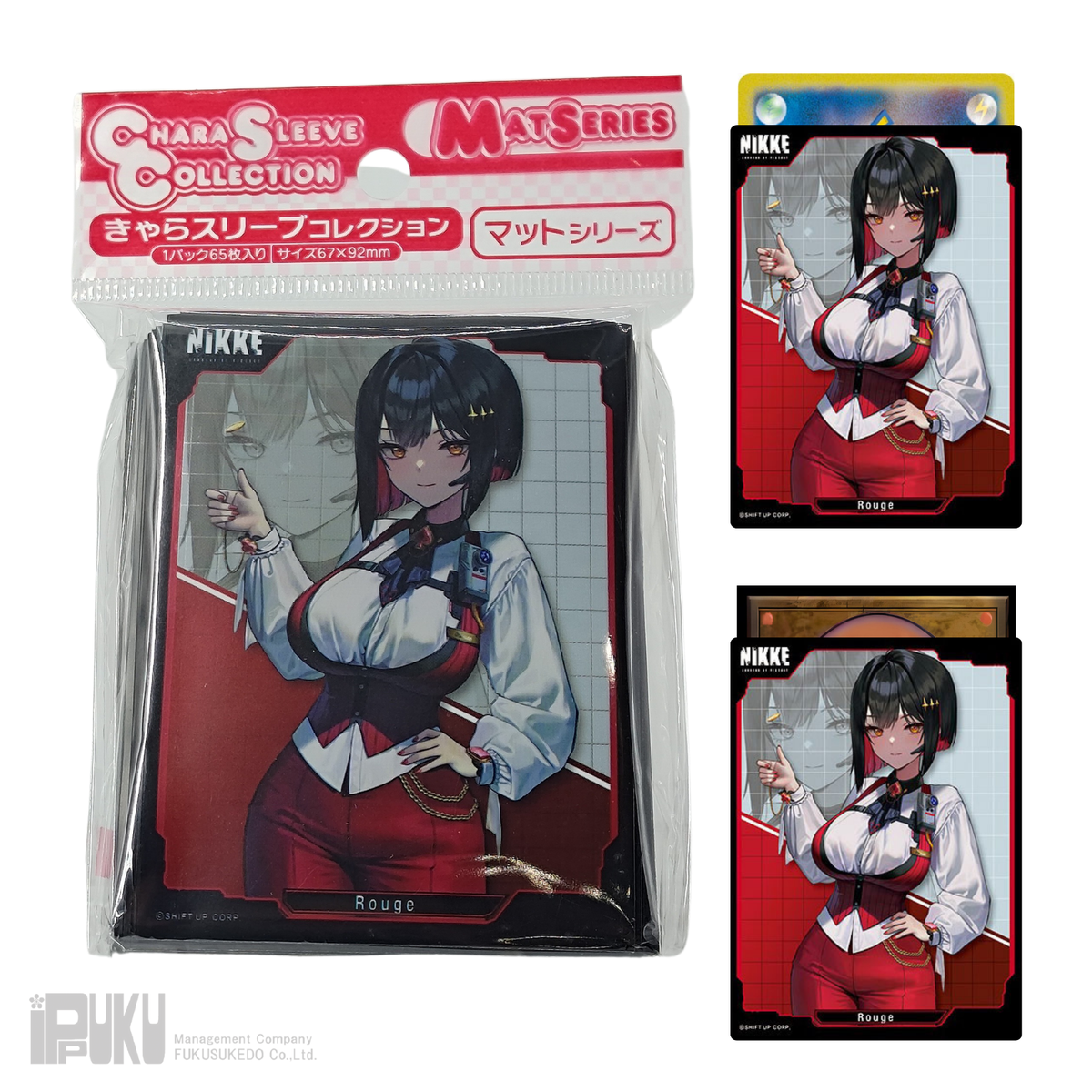 nikke card sleeves TCG Card Sleeves anim (65ct) - Goddess of Victory NIKKE Rouge MT2049