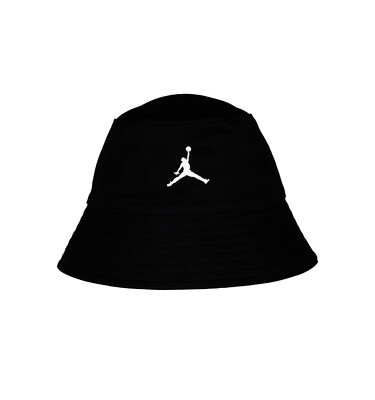 New! Jordan boys bucket hat black size 8/20 Kids Hat