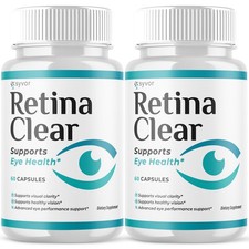 (2 Pack) Retina Clear Capsules, RetinaClear Eye Health Support (120 Capsules)