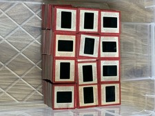 Original 1940s - 1950s 35mm Kodachrome Red Border Slide Lot Of 500