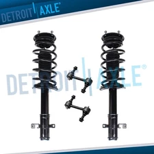 4pc Front Struts Sway Bar Links for 2007 2008 2009 2010 Ford Edge Lincoln MKX
