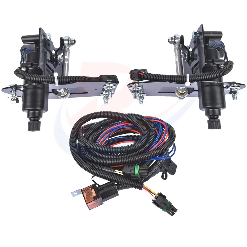 Electric Headlight Conversion Kit New Motor Bolt-On for 1969–71 Lincoln Mark III - Image 3 of 4