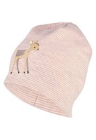 Beanie MüTze Sterntaler Rehkitz Puderrosa Baby GrößE 0-6 Monate
