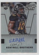 2016 Panini Prizm Collegiate Draft Picks Silver Kentrell Brothers #219 Auto 6e0