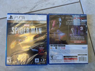 Marvel's Spider-Man Miles Morales Ultimate Launch Edition NEW PS5