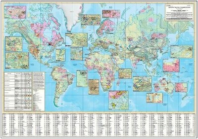 Weltweite Verteilung der Uranlagerstätten - 9789201001184