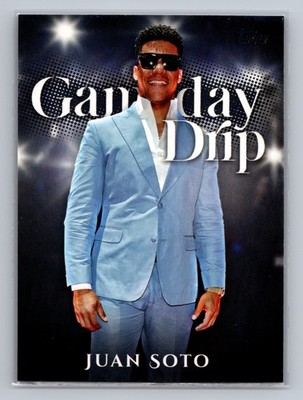 2025 Topps #GD-11 Juan Soto NY Yankees Gameday Drip