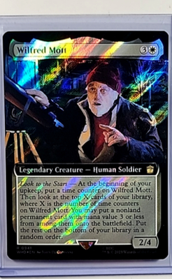 MTG Magic The Gathering WHO Doctor Who Extended Art Surge Foil MTG Magic The Gathering WHO Doctor Who Extended Art Surge Foil